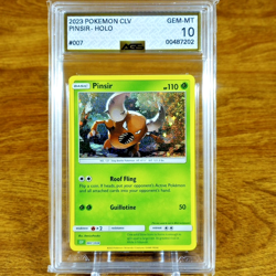 Pokemon Trading Card Game Classic Pinsir Holo CLV 007/034 AGS Gem-MT 10 2023 - Image 1