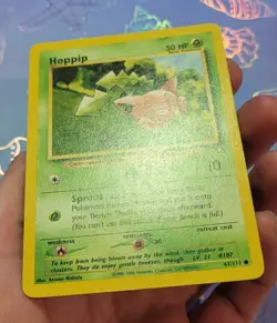 Hoppip 61/111 Neo Genesis Pokemon Card NM - Image 4