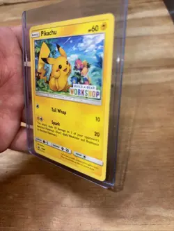 Pokemon Pikachu Build-A-Bear Workshop SM86 Promo Card English LP - Image 2
