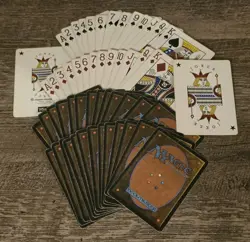 MTG Magic the Gathering Yaquinto Poker Deck Playing Cards 1994 Complete! - Image 1
