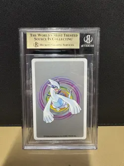 BGS 9.5 Gengar, 1999 Pokemon Silver Poker Japanese Playing Card - Image 2