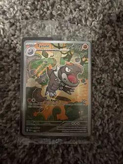Tyrunt 070 Promo Card SEALED Prefect Order Etb Full Art NM NOT POKE CENTER STMP - Image 3