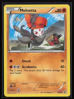 Meloetta - BW69 Black and White Promos Pokemon TCG Card - Image 1