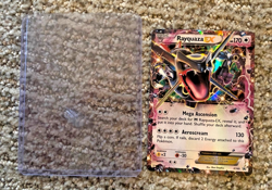 Pokemon TCG Shiny Rayquaza EX XY69 Promo Holo Card NM - Image 1