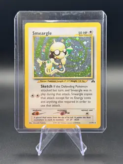 Smeargle✨ 11/75 - Pokemon Neo Discovery Unlimited Holo Rare Card WOTC NM - Image 1