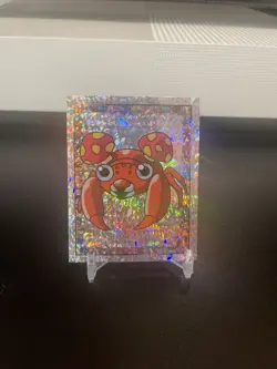 1999 Merlin Pokemon Special Glitter Stickers Paras #S9 - Image 1