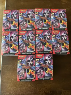 Pokemon Destined Rivals Booster Bundles (Lot Of 10) - Image 1