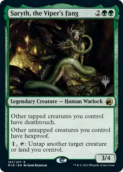 Saryth, the Viper's Fang - Promo Pack (PMID) Innistrad: Midnight Hunt - LP - Image 1