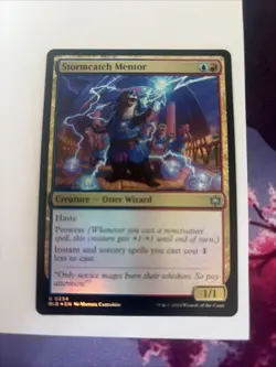 Stormcatch Mentor [BLB - 234] Foil Bloomburrow LP - Image 1