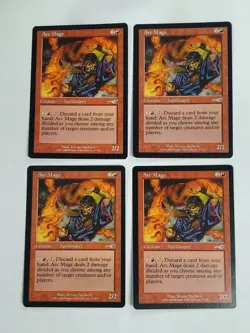 MTG Playset 4x Arc Mage (Nemesis/Red/U) - BGM - Image 1