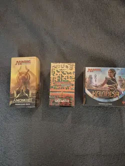 Kaladesh, Amonkhet, Oath of the Gatewatch Prerelease Kits, Sealed, MTG - Image 1