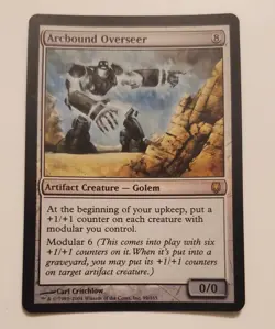 1x MTG NM Arcbound Overseer FOIL - Darksteel (DST) #99 - Magic The Gathering - Image 1