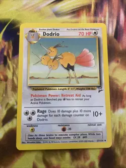 Dodrio - 37/130 - Uncommon - Pokemon 1999 - LP-MP - Image 1