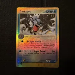 Nintendo Gyarados 12/97 EX Dragon Holo Rare English 2003 Stage 1 100 HP - Image 1