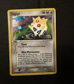 The Pokemon Company Togepi 50/109 Team Rocket Returns Reverse Holo Uncommon - Image 1