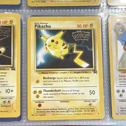 Wizards of the Coast Pokemon TCG Pikachu #1 Black Star Promo Rare 1999 - Image 1