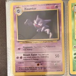 Wizards of the Coast Pokemon TCG Haunter 29/102 Base Set Uncommon Unlimited 1999 - Image 1