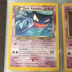 Wizards of the Coast Pokemon TCG Dark Haunter 36/105 Team Rocket Uncommon 2000 - Image 1