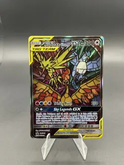 Moltres & Zapdos & Articuno GX SM210 Promo Holo Pokemon - Image 1