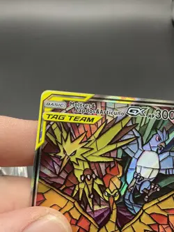 Moltres & Zapdos & Articuno GX SM210 Promo Holo Pokemon - Image 3
