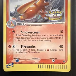 Pokemon Charmeleon 70 HP Holo Promo 99/97 State Championships 2003 - Image 3