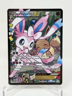 Pokemon TCG Sylveon EX Full Art RC32-32 Generations Radiant Collection Rare - Image 1