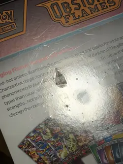 Pokemon TCG Obsidian Flames Elite Trainer box HAS RIP FLAW - Image 3