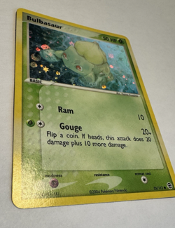 Bulbasaur 55/112 Pokemon Ex FireRed LeafGreen Reverse Holo - Image 4