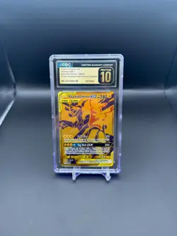 CGC 10 PRISTINE Pikachu & Zekrom GX Tag Team SM248 Promo Sun & Moon Pokemon 2021 - Image 1