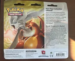 SM Unbroken Bonds 3 Pack Blister Typhlosion SM185 Pokemon Factory Sealed - Image 2