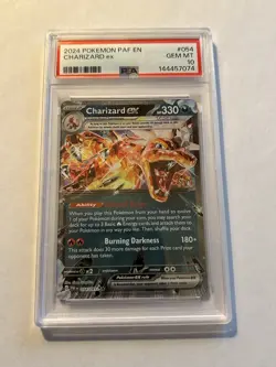2024 Pokemon Paldean Fates #054 Charizard EX PSA 10 Gem Mint 🔥🔥🔥🔥 - Image 1