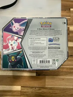 Pokemon TCG: V Heroes Tin - Espeon V Brand NEW Sealed - Image 2