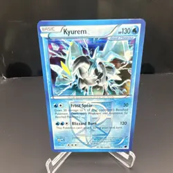 Pokemon Kyurem Plasma Freeze Holo Rare 31/116 130 HP Frost Spear Blizzard Burn - Image 1