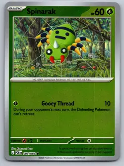 SPINARAK 001/088 REVERSE HOLO C POKEMON PERFECT ORDER NM/M - Image 1