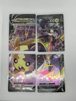 Pokemon TCG Morpeko V-Union SWSH287 / 288 / 289 / 290 Black Star Promo SET NM/M - Image 1