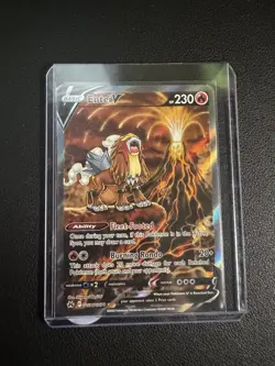 Entei v Crown Zenith Galarian Gallery Holo Ultra Rare Pokemon TCG GG36/GG70 NM - Image 1