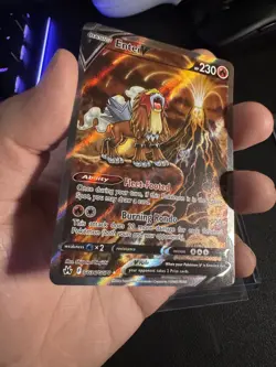 Entei v Crown Zenith Galarian Gallery Holo Ultra Rare Pokemon TCG GG36/GG70 NM - Image 3