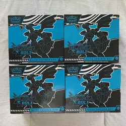 Pokemon TCG Scarlet & Violet Black Bolt Elite Trainer ETB LOT OF 4 SEALED - Image 1