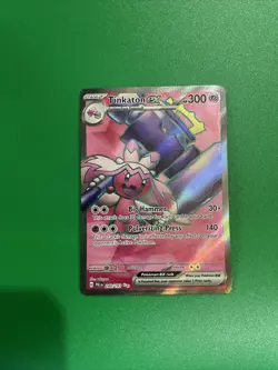 Pokemon TCG Tinkaton EX 240/193 Full Art Scarlet & Violet Paldea Evolved - Image 1