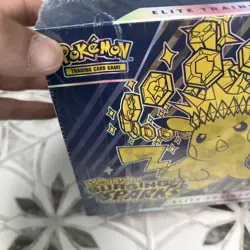 Pokemon Surging Sparks Elite Trainer Box and Booster Bundle Costco Crease On ETB - Image 4