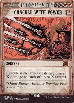 Crackle with Power M Outlaws of Thunder Junction: Breaking News 22 NM - Image 1