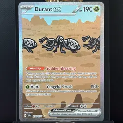 Pokemon TCG Durant ex 236/191 Sv08: Surging Sparks Special Illustration Rare - Image 1