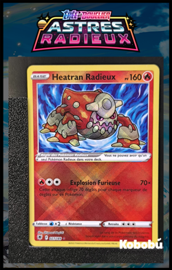 Carte Pokemon Heatran Radieux 027/189 EB10 Astres Radieux - Image 1