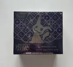 Paldean Fates Pokemon Center Elite Trainer Box New/Sealed with Acrylic Case #1 - Image 2