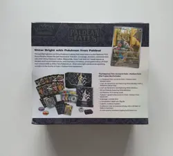 Paldean Fates Pokemon Center Elite Trainer Box New/Sealed with Acrylic Case #1 - Image 3