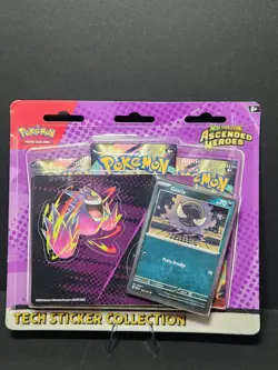 Pokemon TCG: Mega Evolution - Ascended Heroes Tech Sticker Collection - Gastly - Image 1