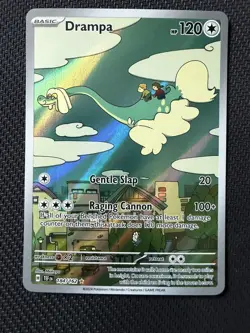 Drampa 184/162 Illustration Rare Temporal Forces Pokemon Mint - Image 1