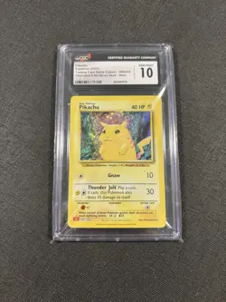 Pokemon Pikachu 008/034 TCG Classic 2023 CGC 10 Gem Mint Holo - Image 1