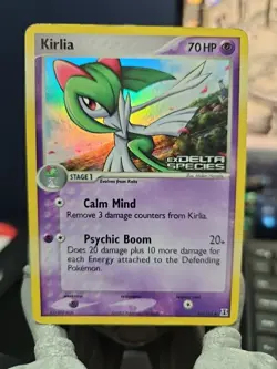 Kirlia 47/113 EX Delta Species Reverse Holo Stamped Pokemon TCG - Image 1