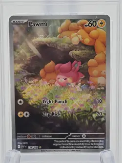 2024 POKEMON PAF EN PALDEAN FATES ILLUSTRATION RARE #226 PAWMI PSA 10 Gem Mint - Image 2